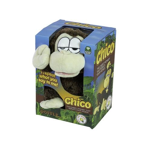 Chatback MimicMate Chimp-Calming & Anxiety,Calming and Relaxation,Cause & Effect Toys,Comfort Toys,communication,Games & Toys,Plush,Talking Buttons & Buzzers-Learning SPACE