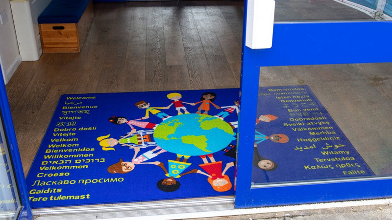 Children of the World™ 2x1.33m Welcome Carpet, Learning SPACE