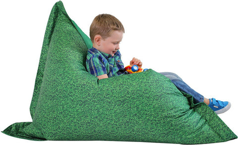 Children's Grass Floor Cushion Bean Bag-Bean Bags,Bean Bags & Cushions,Calming & Anxiety,Calming and Relaxation,Dropship,Eden Learning Spaces,Helps With,Nature Learning Environment,Nature Sensory Room,Nurture Room,Stock,Wellbeing Furniture-Learning SPACE