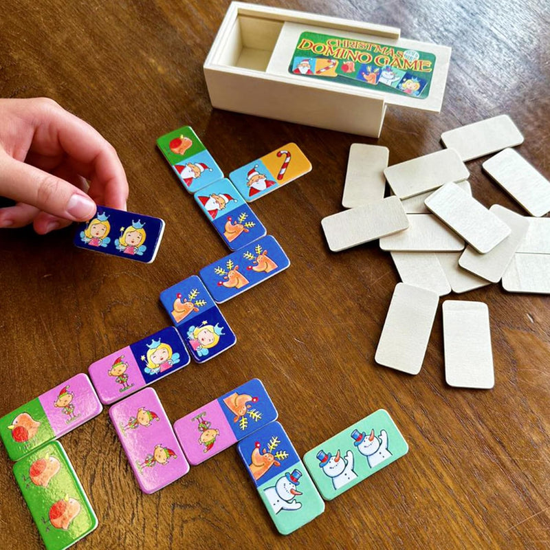 Christmas Domino Game, Learning SPACE