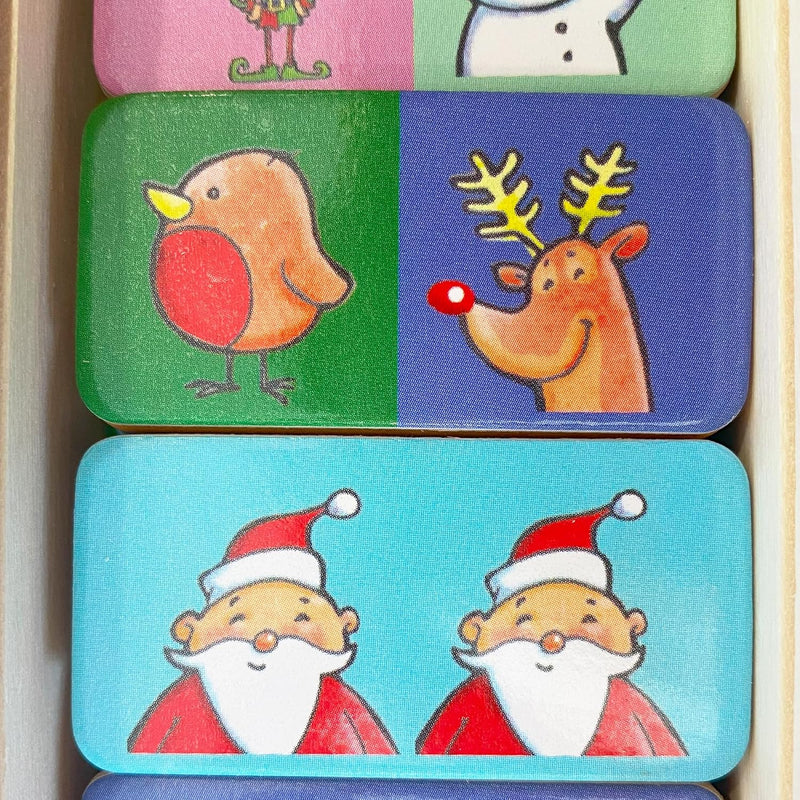 Christmas Domino Game, Learning SPACE