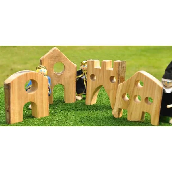 Chunky Houses (4Pk), Learning SPACE