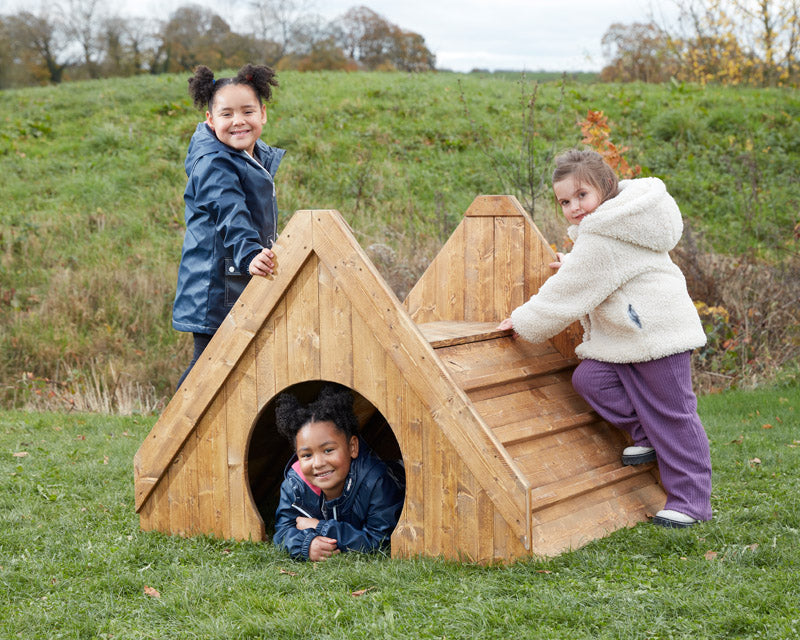 Clamber Hill Perch Climbing Frame, Learning SPACE
