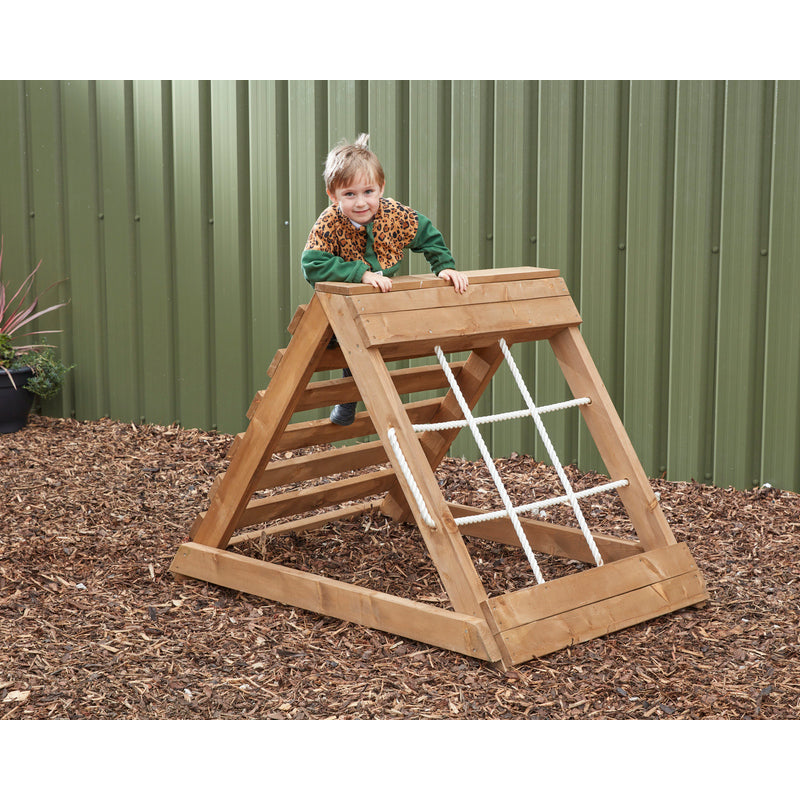 Clamber Net Crest Climbing Frame, Learning SPACE
