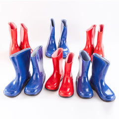 Class Pack Mixed Wellies (30 Pairs) - Sizes 7-12-Rain Shoes & Covers-Calmer Classrooms,Classroom Packs,Cosy Direct,Cosy Outdoor,Forest School & Outdoor Garden Equipment,Garden Tools,Helps With,Outdoor Play,Playground,Spring-Learning SPACE
