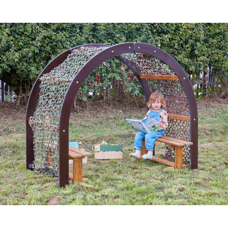 Classic Rafiki Outdoor Archway Den, Learning SPACE