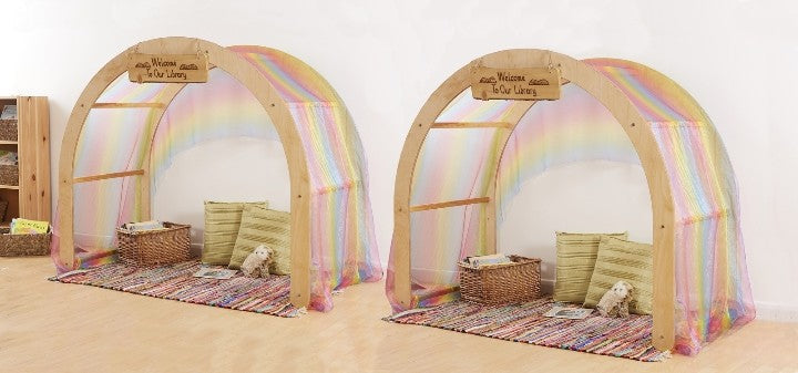 Classic Rafiki Set (2Pk) Arched Reading Dens, Learning SPACE