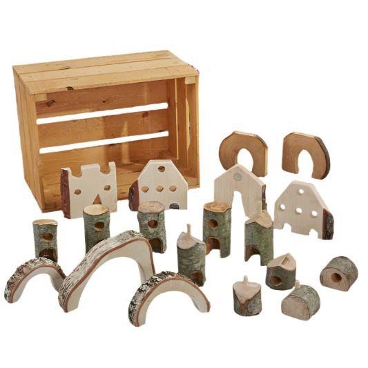 Classroom Naturals: Small World Houses, Learning SPACE