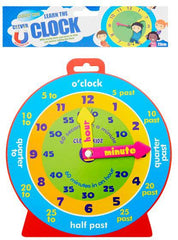 Clever Kidz Magnetic Clever Clock-Clever Kidz,Early Years Maths,Life Skills,Maths,Primary Maths,PSHE,Sand Timers & Timers,Stock,Visual Sensory Toys-Learning SPACE