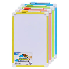 Clever Kidz Magnetic Dry Wipe Whiteboard, Learning SPACE