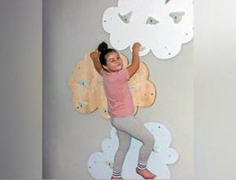 Cloud Shaped Indoor Climbing Wall-Playground Equipment-Additional Need,Gross Motor and Balance Skills,Helps With,Sensory Climbing Equipment,Strength & Co-Ordination-Learning SPACE