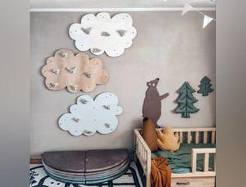 Cloud Shaped Indoor Climbing Wall-Playground Equipment-Additional Need,Gross Motor and Balance Skills,Helps With,Sensory Climbing Equipment,Strength & Co-Ordination-Learning SPACE