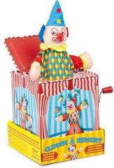Clown Jack-in-the-Box-Additional Need,Baby Cause & Effect Toys,Cause & Effect Toys,Deaf & Hard of Hearing,Imaginative Play,Nurture Room,Puppets & Theatres & Story Sets,Sound,Stock,Tobar Toys-Learning SPACE
