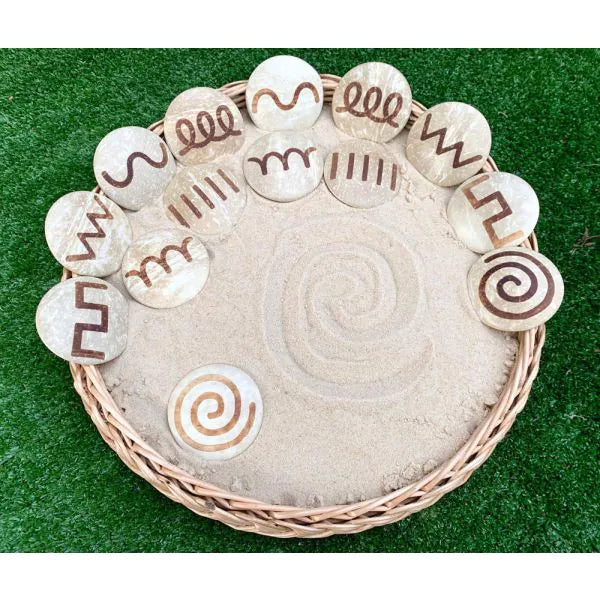 Coconut Handwriting Shapes (16Pk)-Cosy Direct,Fine Motor Skills,Handwriting,Left Handed-Learning SPACE