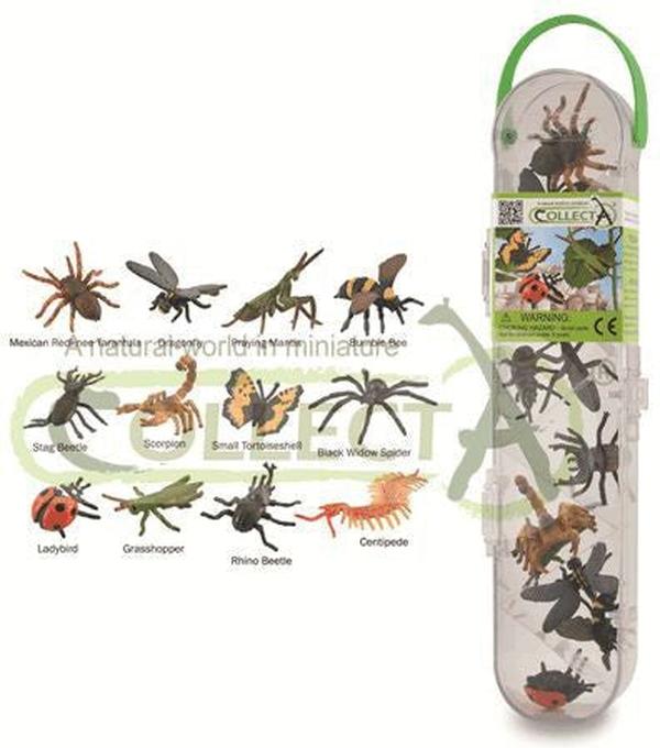 CollectA box of Mini Insect & Spider, Learning SPACE