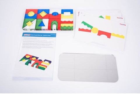 Colour Crystal Block Set - Pk25, Learning SPACE