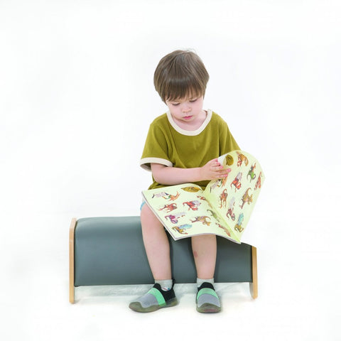 Coloured Bench-Children's Wooden Seating,Seating,Sensory Room Furniture-Learning SPACE