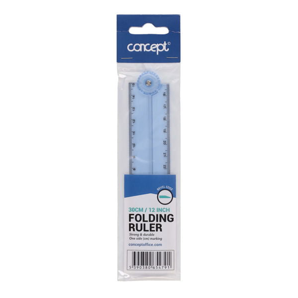 Concept 30cm Folding Ruler, Stationery Learning SPACE