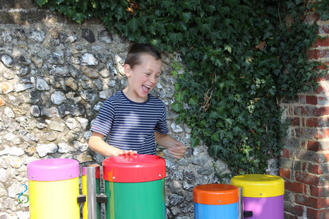 Congas (Pair) - Sensory Garden Musical Instruments-Dropship,Drums,Matrix Group,Music,Outdoor Musical Instruments,Playground Equipment,Sensory Garden-Learning SPACE