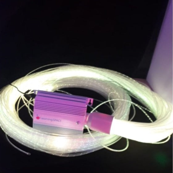 Connect Pro 2m x 100 Tails Colour Changing Fibre Optics with LED Lightsource, Learning SPACE