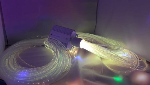 Connect Pro 2m x 100 Tails Colour Changing Fibre Optics with LED Lightsource-AllSensory,Connect Pro,Fibre Optic Lighting,Sensory Processing Disorder,Stock,Visual Sensory Toys-Learning SPACE