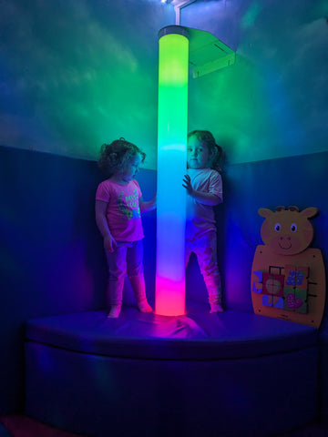 Connect Pro Interactive LED Waterless Colour Column 1.25m-AllSensory,Calming & Anxiety,Colour Columns,Connect Pro,Helps With,Home Bubble Tubes & Walls,Rainbow Theme Sensory Room,Sensory Seeking,Stock-Learning SPACE