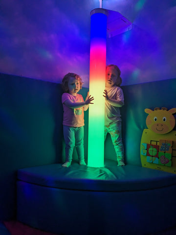 Connect Pro Interactive LED Waterless Colour Column 1.25m-AllSensory,Calming & Anxiety,Colour Columns,Connect Pro,Helps With,Home Bubble Tubes & Walls,Rainbow Theme Sensory Room,Sensory Seeking,Stock-Learning SPACE