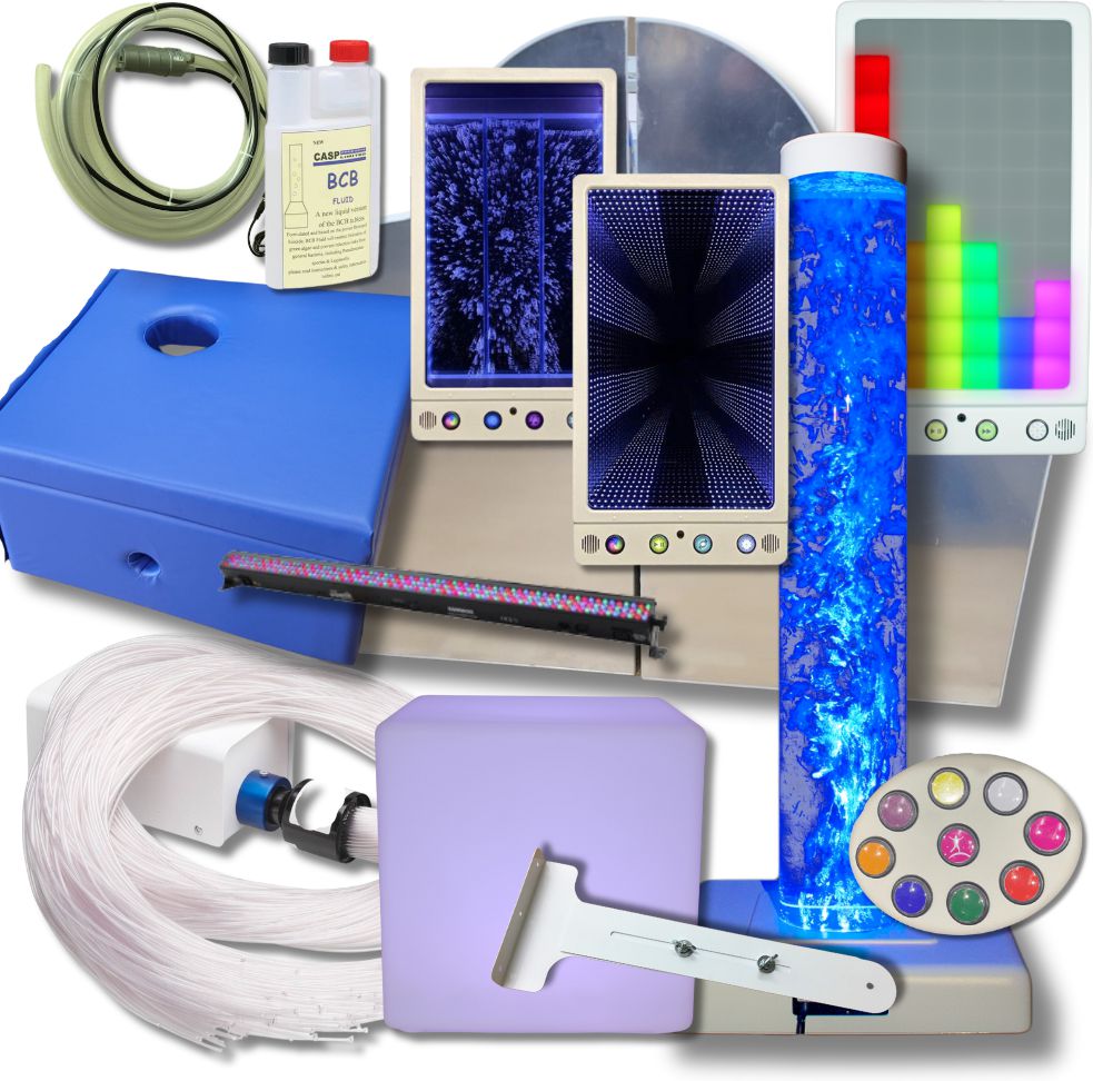 Connect Pro Sensory Room Deluxe Set-Sensory toy-Connect Pro,Fibre Optic Lighting,Ready Made Sensory Rooms,Sensory Boxes,Stock-Learning SPACE