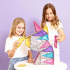 Connetix Glitter Unicorn Pack - 56, Learning SPACE