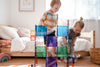 Connetix Rainbow Ball Run Pack – 92 Piece Set, Learning SPACE