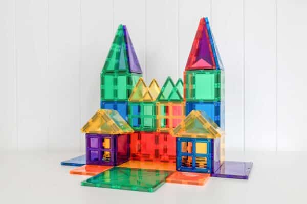 Connetix Rainbow Creative Pack – 102 Piece Set, Learning SPACE