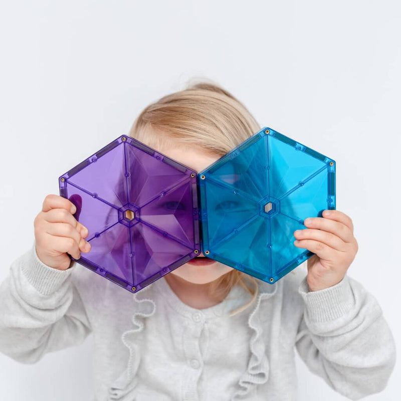 Connetix Rainbow Geometry Pack – 30 Piece Set, Learning SPACE
