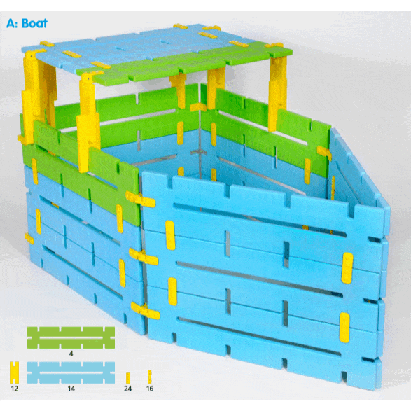 Constructa Den - Build Your Own Den, Learning SPACE