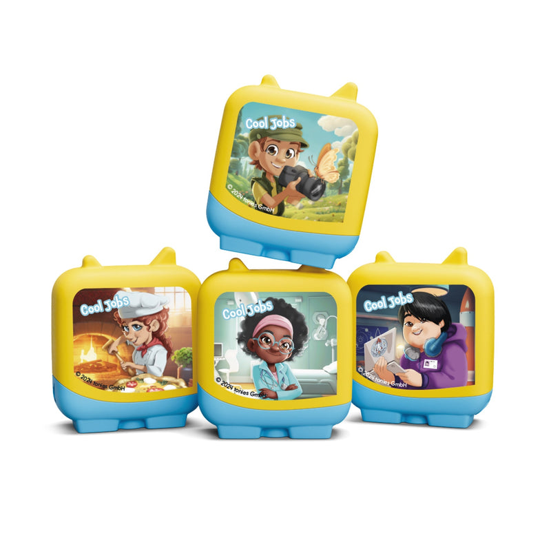 Cool Jobs Audio Clever Pocket Tonies Set, Learning SPACE