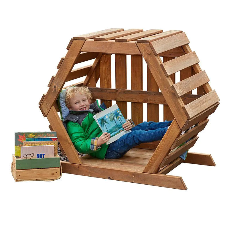 Cosy Bee Hive-Children's Wooden Seating,Cosy Direct,Forest School & Outdoor Garden Equipment,Nooks dens & Reading Areas,Outdoor Dens,Reading Den,Sensory Dens,Sensory Garden-Learning SPACE