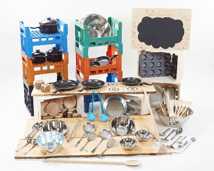 Cosy Complete Mud Pie Kit (65+Items), Learning SPACE