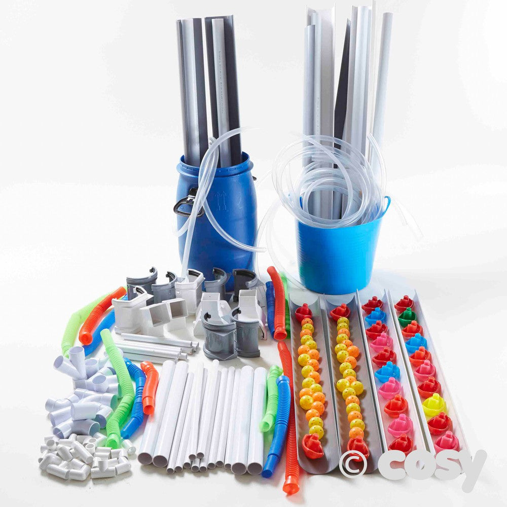 Cosy Complete Pipes And Guttering Mega Set (150+Items), Learning SPACE