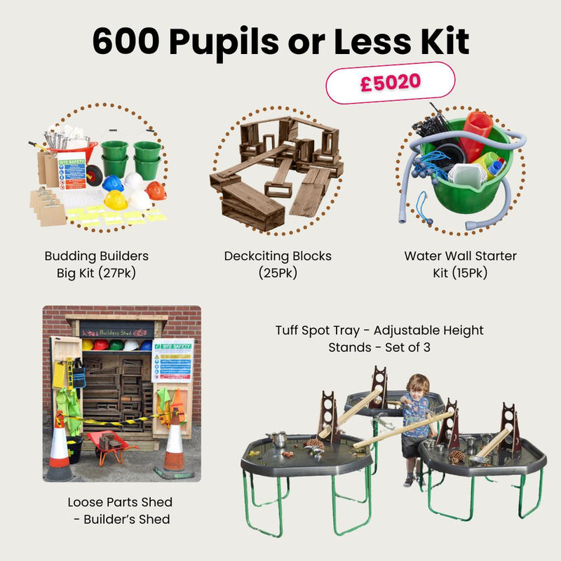 Cosy Outdoor 600 Pupils or Less Bundle, Learning SPACE