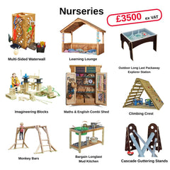 Cosy Outdoor Nursery Bundle-Cosy Direct,Cosy Kits,Cosy Outdoor,Cosy Value Packs,Forest School & Outdoor Garden Equipment,Nursery,Outdoor Classroom,Outdoor Furniture,Outdoor Play-Learning SPACE