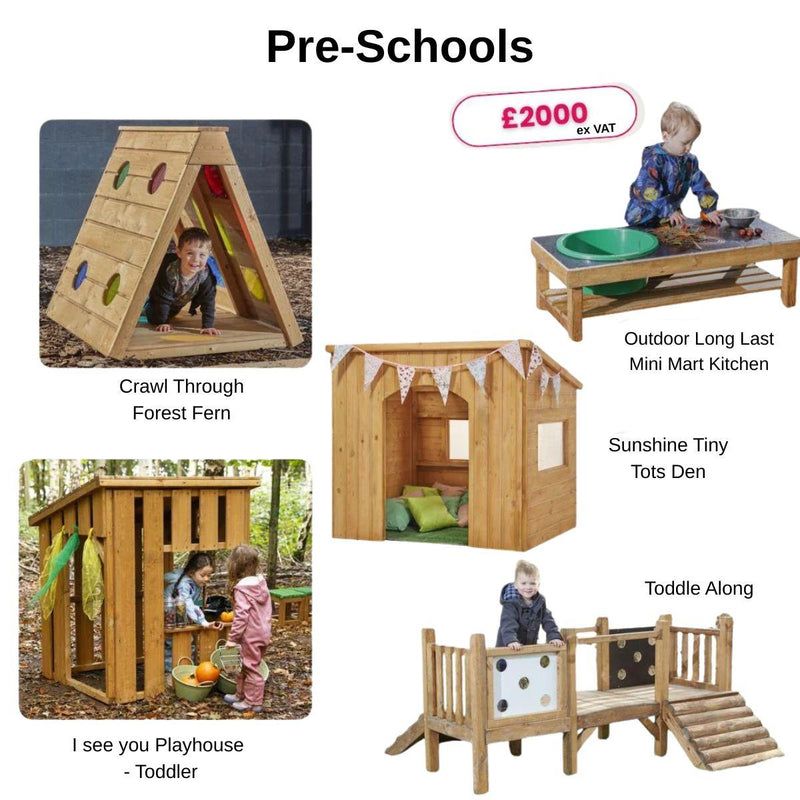 Cosy Outdoor Pre-school Bundle, Learning SPACE