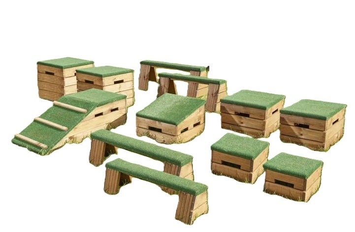 Super Meadow Obstacle Course Set, Learning SPACE
