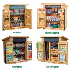 Cosy Sheds & Dens Set 1, Learning SPACE