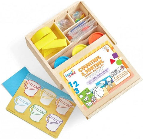 Counting & Sorting Sensory Activity Kit-Addition & Subtraction,Arts & Crafts,Counting Numbers & Colour,Craft Activities & Kits,Dyscalculia,Early Arts & Crafts,Early Years Maths,Gifts For 3-5 Years Old,Learning Activity Kits,Learning Resources,Maths,Maths Toys,Modelling Clay,Neuro Diversity,Primary Arts & Crafts,Primary Maths,Stacking Toys & Sorting Toys-Learning SPACE