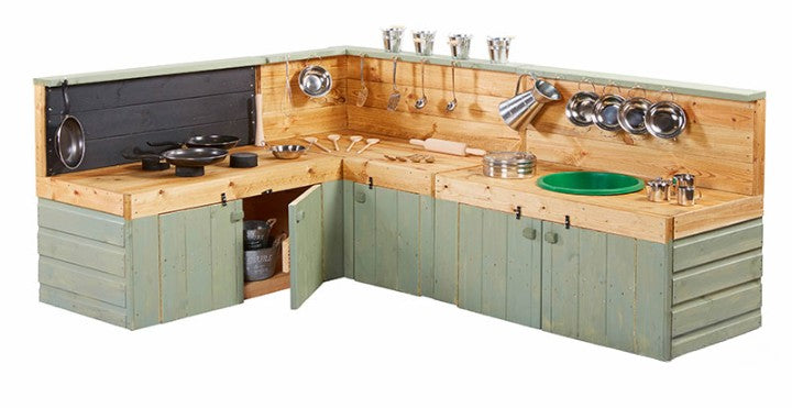 Country Green Corner Kitchen, Learning SPACE