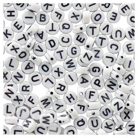 Crafty Bitz - 300 Letter Beads, Learning SPACE