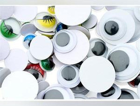 Crafty Bitz Assorted Self Adhesive Googly Eyes - 64-Arts & Crafts-Art Materials,Arts & Crafts,Baby Arts & Crafts,Crafty Bitz Craft Supplies,Early Arts & Crafts,Primary Arts & Crafts,Seasons,Spring,Stock-Learning SPACE