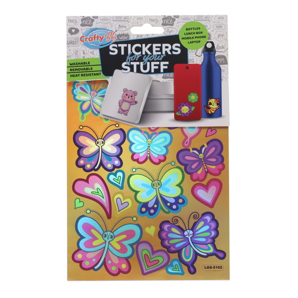 Crafty Bitz Stickers For Your Stuff, Decorative Stickers Learning SPACE