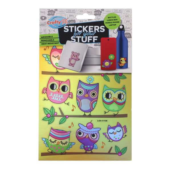 Crafty Bitz Stickers For Your Stuff, Decorative Stickers Learning SPACE