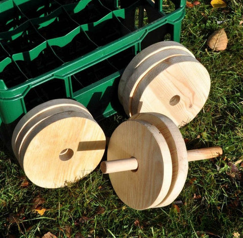 Creative Construction Wooden Wheels, Learning SPACE
