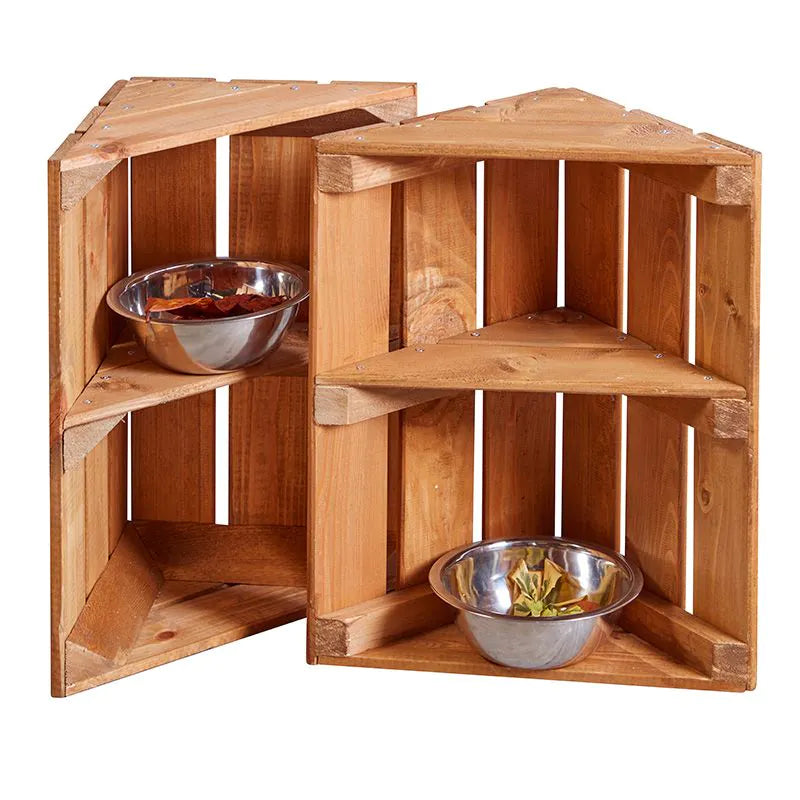 Curiosity Corner Crates - 2-Pack Creative Storage, Learning SPACE